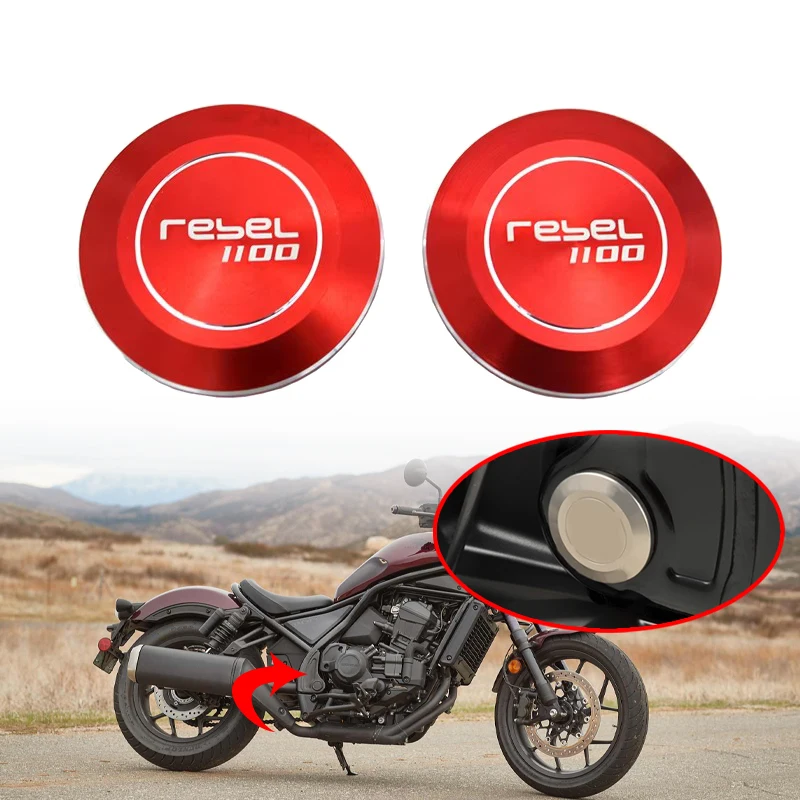 Fit For Honda CMX1100 REBEL1100 2021-2022 Rebel 1100 Frame Cover Hole Plug Motorcycle Accessories Frame Hole Cap Plug Decoration
Fit For Honda CMX1100 REBEL1100 2021-2022 Rebel 1100 Frame Cover Hole Plug Motorcycle Accessories Frame Hole Cap Plug Decoration