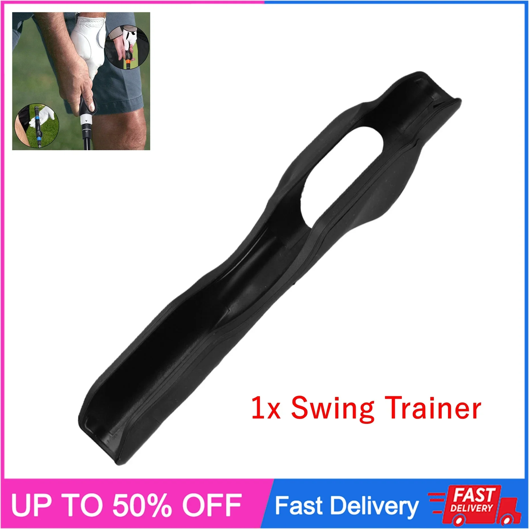 Portable For Golf Swing Trainer 6 Inch Grip Aid for Right Handed Players to Build Proper Muscle Memory in Their Swings
Portable For Golf Swing Trainer 6 Inch Grip Aid for Right Handed Players to Build Proper Muscle Memory in Their Swings
