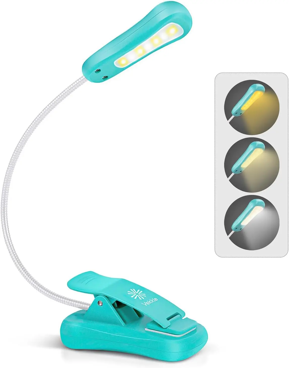 Rechargeable Book Light for Reading in Bed, 3 Colors x 3 Brightness, 70 Hours, Lightweight, Travel (Blue)
Rechargeable Book Light for Reading in Bed, 3 Colors x 3 Brightness, 70 Hours, Lightweight, Travel (Blue)