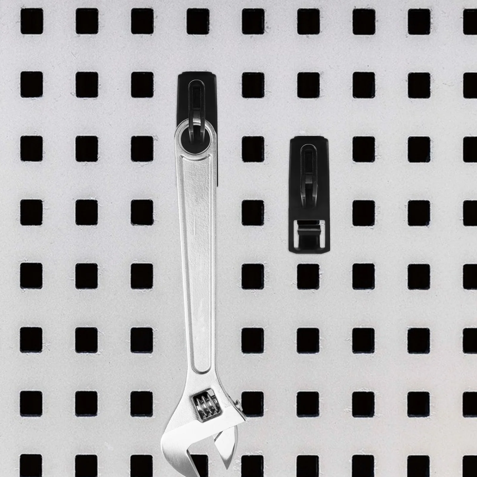 10Pcs Heavy Duty Square Hole Pegboard Hooks Wall Mount Storage for Garage Tools Rakes Shovels Ladders Folding Chairs
10Pcs Heavy Duty Square Hole Pegboard Hooks Wall Mount Storage for Garage Tools Rakes Shovels Ladders Folding Chairs