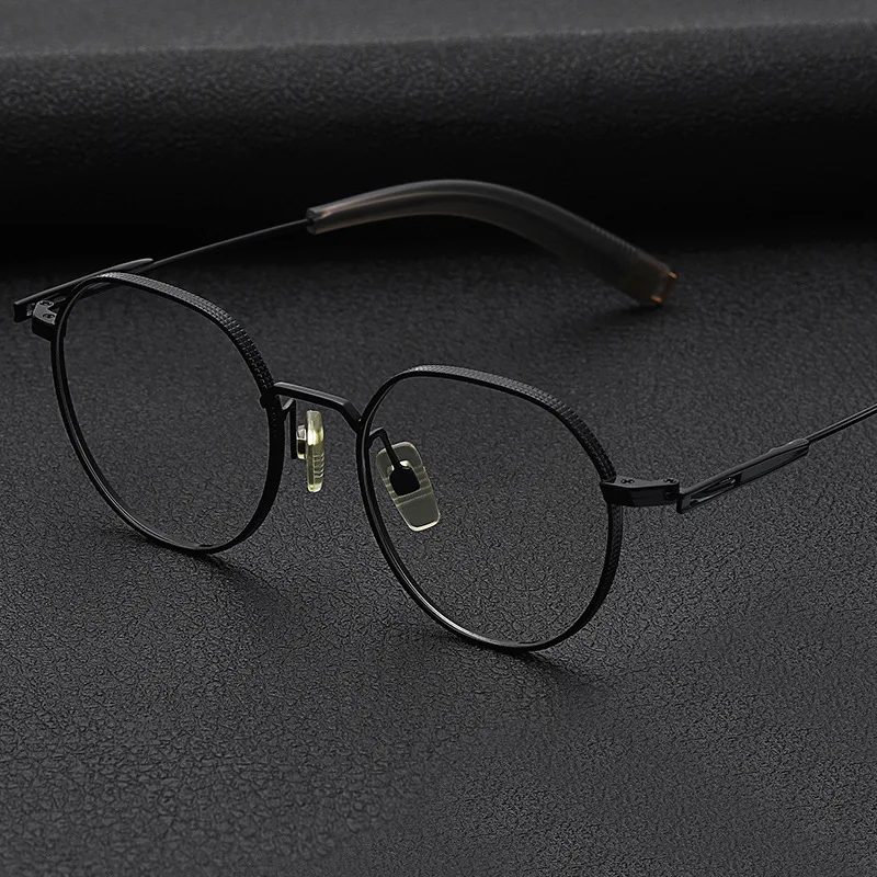 Pure Titanium Glasses Frame Men Women Vintage Round Eyeglasses Ultralight High-end Japanese Eyewear Spectacles
Pure Titanium Glasses Frame Men Women Vintage Round Eyeglasses Ultralight High-end Japanese Eyewear Spectacles