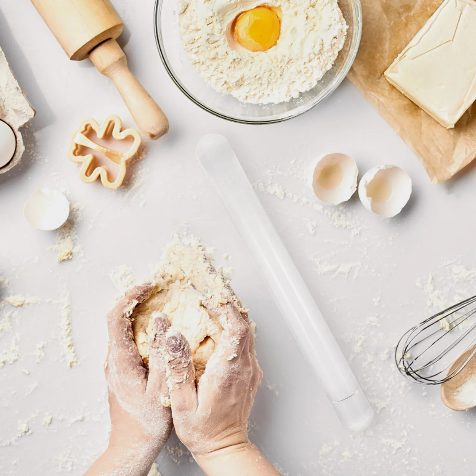 Clear Acrylic Rolling Pin Smooth Seamless Design For Baking Crafting Dough Clay Shaping Tool Lightweight Easy Clean Sculpting
Clear Acrylic Rolling Pin Smooth Seamless Design For Baking Crafting Dough Clay Shaping Tool Lightweight Easy Clean Sculpting