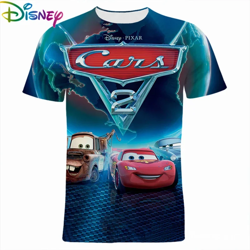 Summer Kids Disney Cars T-Shirt Boys Clothes Girls Lightning McQueen Cute Casual Tee
Summer Kids Disney Cars T-Shirt Boys Clothes Girls Lightning McQueen Cute Casual Tee