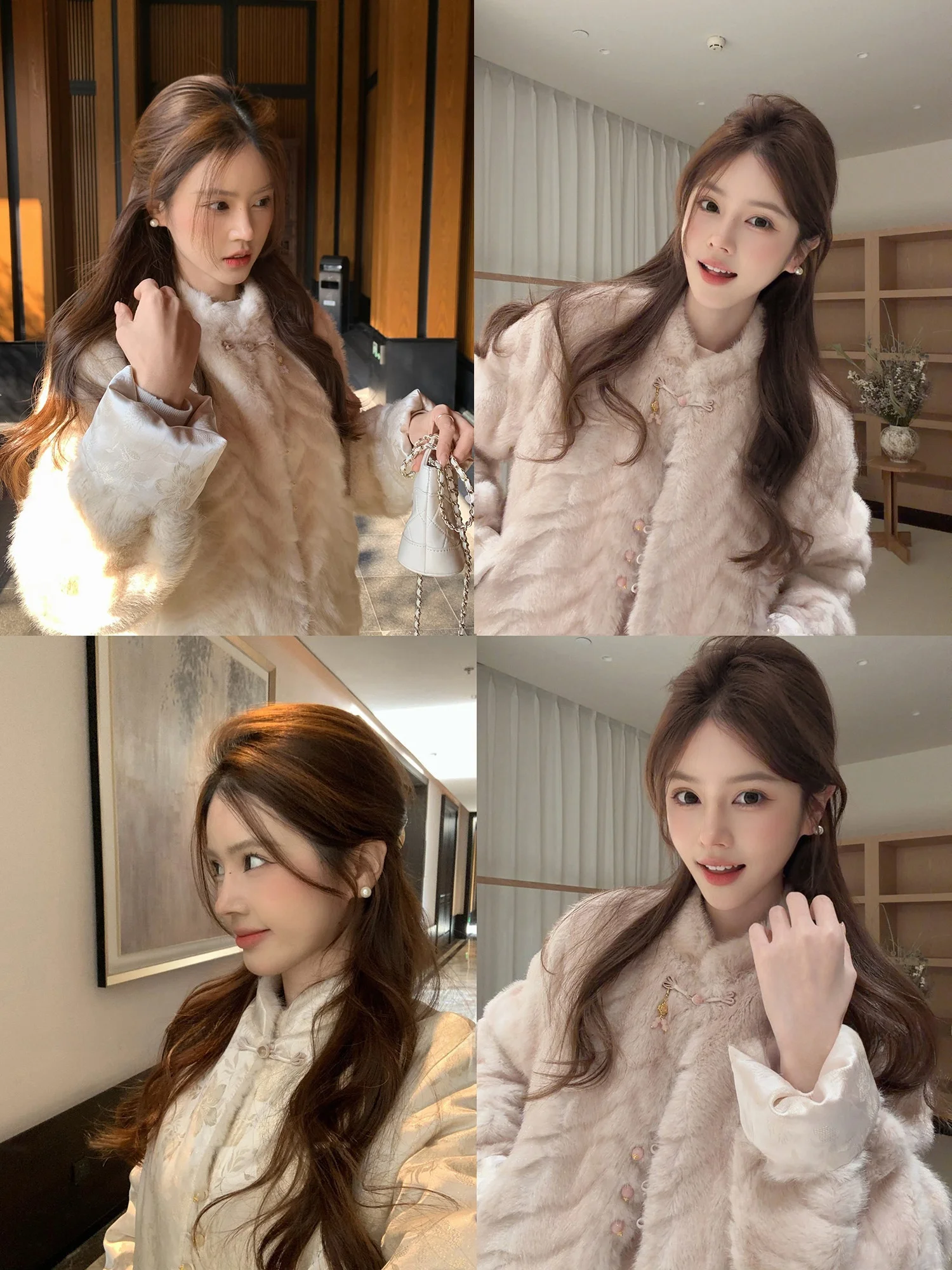 Double-Sided Wear Gold Le Mink ort Jaet Women's Artificial Fur Top Chinese Sle Thiened Long Sve Stand Collar
Double-Sided Wear Gold Le Mink ort Jaet Women's Artificial Fur Top Chinese Sle Thiened Long Sve Stand Collar