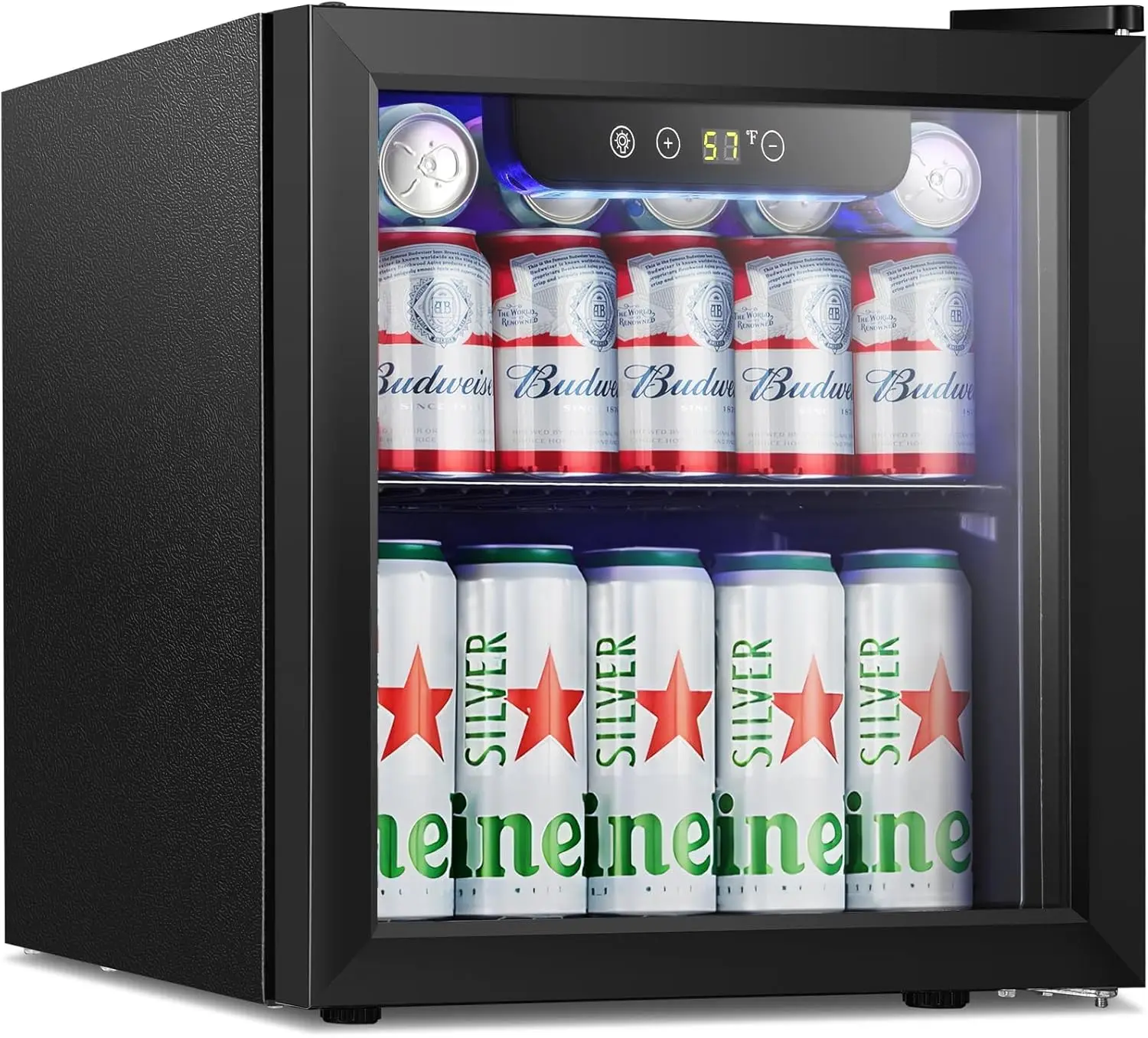 Mini Fridge Cooler - 12 Bottle 48 Can Beverage Refrigerator Glass Door for Drinks or Beer Wine –Small Drink Dispenser for
Mini Fridge Cooler - 12 Bottle 48 Can Beverage Refrigerator Glass Door for Drinks or Beer Wine –Small Drink Dispenser for