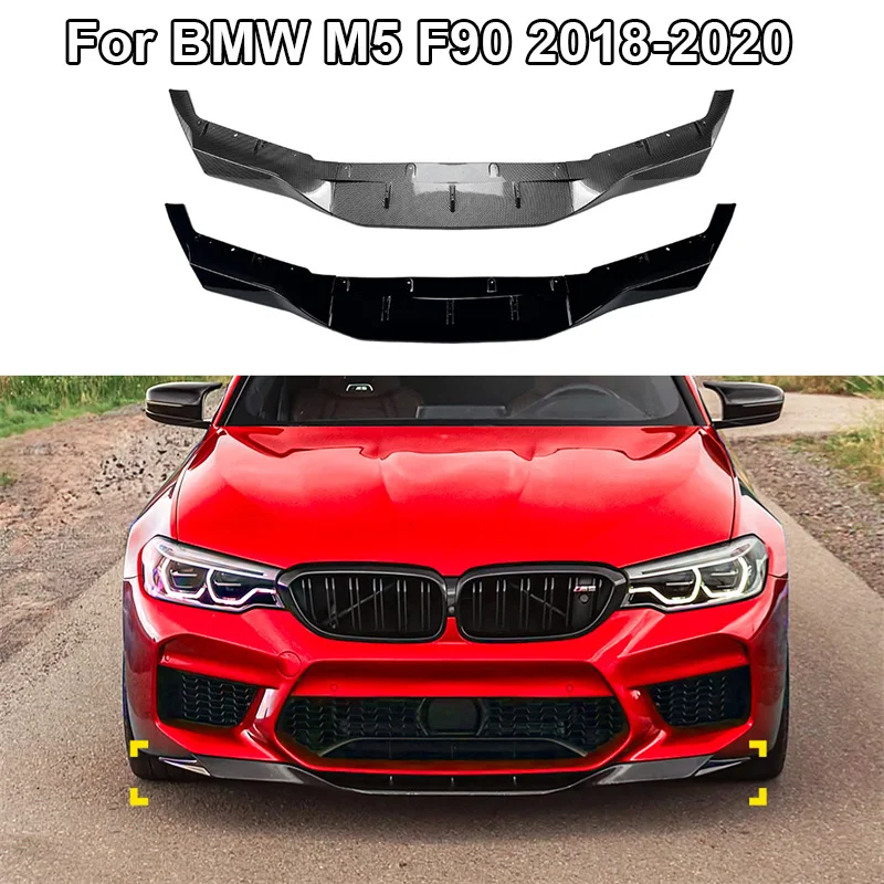 Glossy black Car Front Lower Bumper Spoiler Chin Lip Cover For BMW M5 F90 2018-2020 Splitter Diffuser Deflector Guard 2019
Glossy black Car Front Lower Bumper Spoiler Chin Lip Cover For BMW M5 F90 2018-2020 Splitter Diffuser Deflector Guard 2019