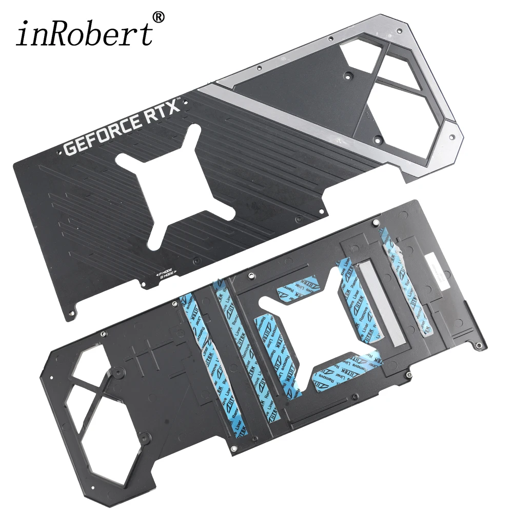 For ASrock ROG RTX 3070Ti 3080 3090 Video Card Backplane RTX3070Ti RTX3080 RTX3090 Graphics Card Cooling Backplane
For ASrock ROG RTX 3070Ti 3080 3090 Video Card Backplane RTX3070Ti RTX3080 RTX3090 Graphics Card Cooling Backplane