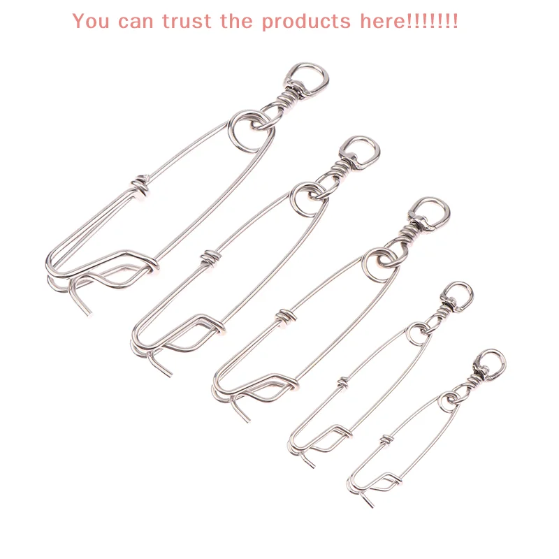1Pc Stainless Steel Ring Tuna Fishing Clip Snap For Spearfishing Long Line Fishing Accessories With Swivel Ring Connector
1Pc Stainless Steel Ring Tuna Fishing Clip Snap For Spearfishing Long Line Fishing Accessories With Swivel Ring Connector