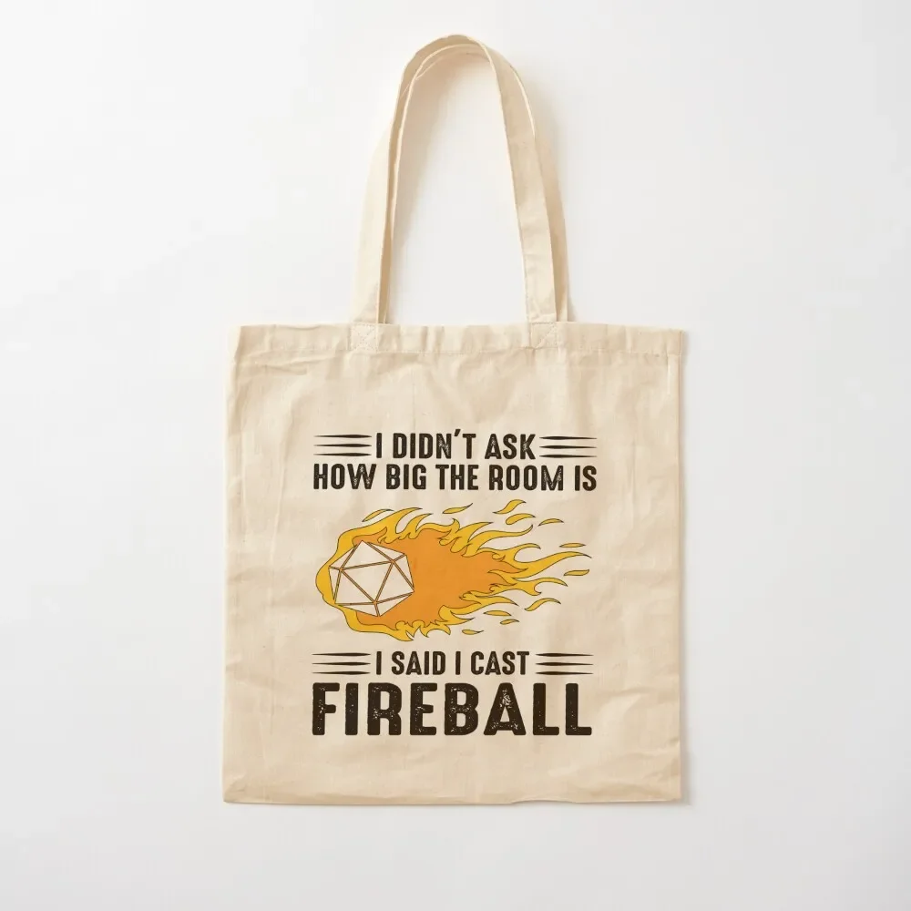 I cast Fireball Wizard Sorcerer DM Gift TTRPG Tote Bag Canvas bag cute pouch bag great shoping
I cast Fireball Wizard Sorcerer DM Gift TTRPG Tote Bag Canvas bag cute pouch bag great shoping