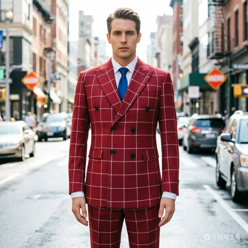 (Jacket +Pant+Vest) Men Luxury Wedding Fashion Simplicity Male Business Social Prom Party Double Breasted Plaid Dress 3 Piece
(Jacket +Pant+Vest) Men Luxury Wedding Fashion Simplicity Male Business Social Prom Party Double Breasted Plaid Dress 3 Piece