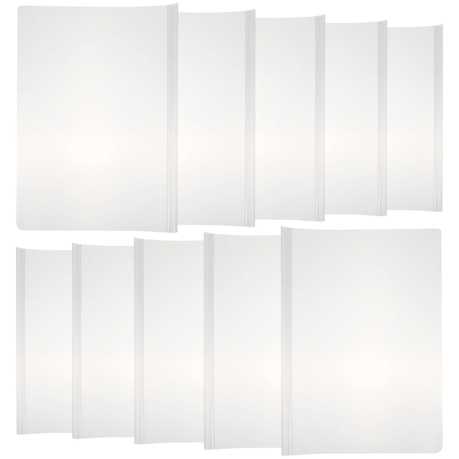 10pcs Clear Report Covers Transparent Organizers Paper Folders Document Holders A4 Folders Sliding Bar File Binders Resume
10pcs Clear Report Covers Transparent Organizers Paper Folders Document Holders A4 Folders Sliding Bar File Binders Resume