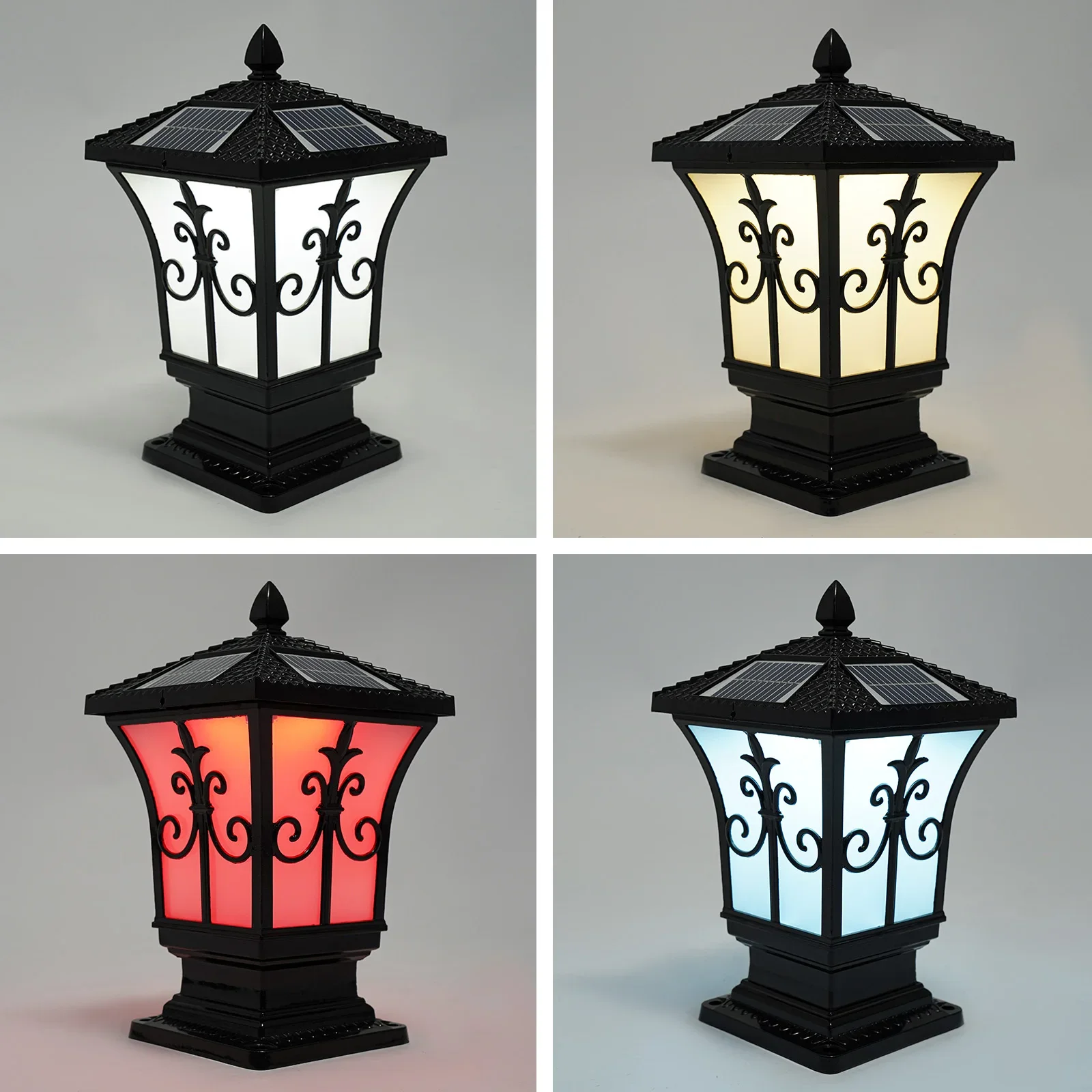 Solar Powered Pillar Light, Garden Light 85-265V,Outdoor Solar Post Light with Remote Control , for Villa, Porch,aisle, Balcony
Solar Powered Pillar Light, Garden Light 85-265V,Outdoor Solar Post Light with Remote Control , for Villa, Porch,aisle, Balcony