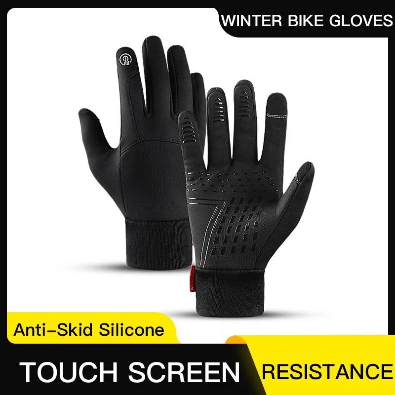 Cycling Gloves Black Autumn Winter Warm Touchscreen Nonslip Bike Gloves Motorcycle Gloves Men Outdoor Sports Running Women
Cycling Gloves Black Autumn Winter Warm Touchscreen Nonslip Bike Gloves Motorcycle Gloves Men Outdoor Sports Running Women