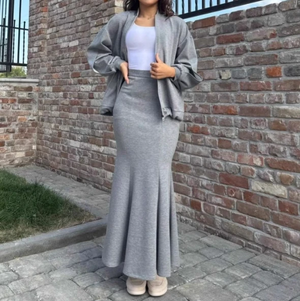 Elegant 2-Piece Sets for Women Casual Versatile Jacket+Slim Fish Tail Wrap Skirt Two Piece Sets Outfit
Elegant 2-Piece Sets for Women Casual Versatile Jacket+Slim Fish Tail Wrap Skirt Two Piece Sets Outfit