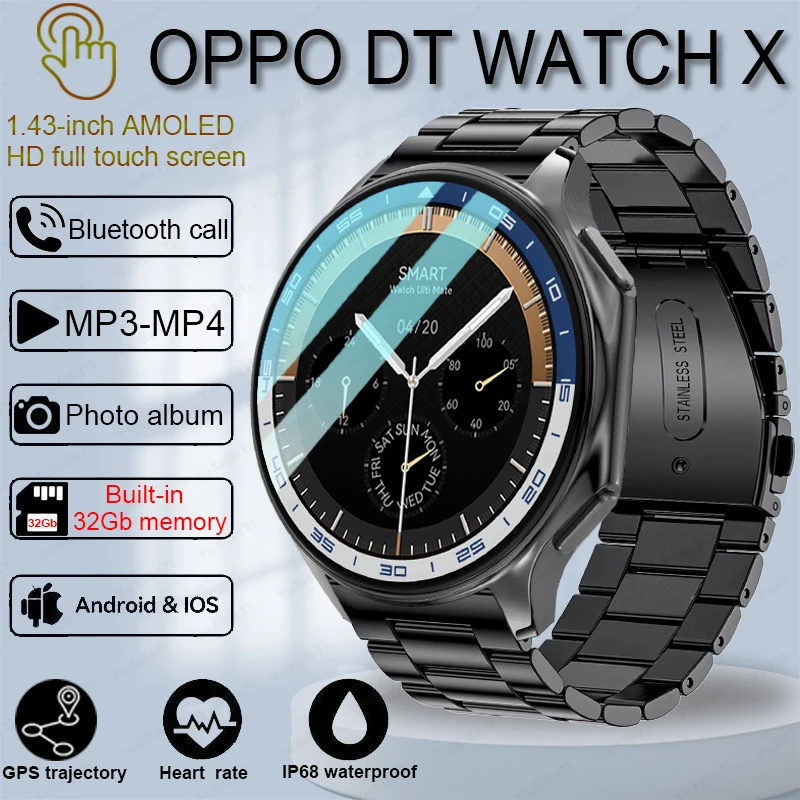 Для OPPO Watch X Смарт-часы 32 ГБ Память Музыка Видео Bluetooth Вызов IP68 Водонепроницаемые AMOLED Смарт-часы Для TWS Наушники 2025 Новинка
Для OPPO Watch X Смарт-часы 32 ГБ Память Музыка Видео Bluetooth Вызов IP68 Водонепроницаемые AMOLED Смарт-часы Для TWS Наушники 2025 Новинка