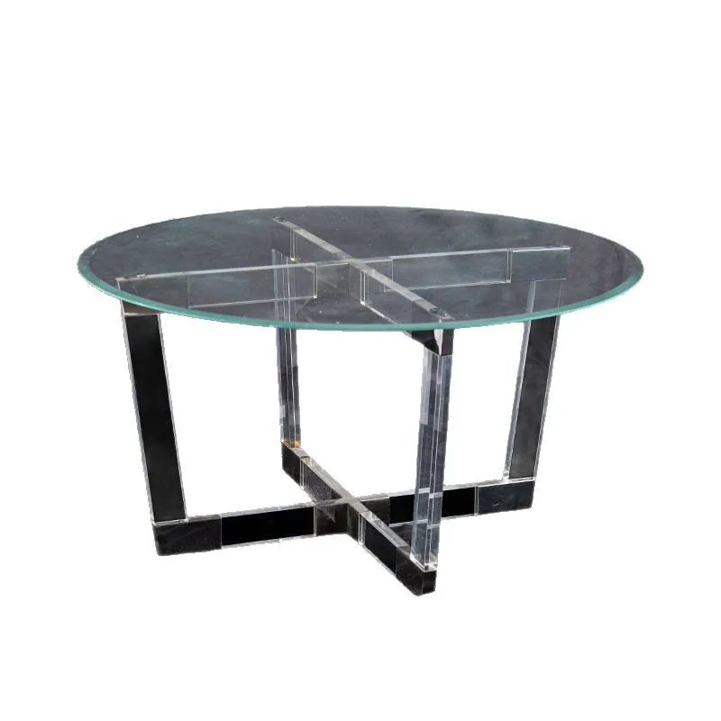 Acrylic transparent coffee table Modern simple round side table Nordic Internet celebrity transparent round coffee table sid
Acrylic transparent coffee table Modern simple round side table Nordic Internet celebrity transparent round coffee table sid