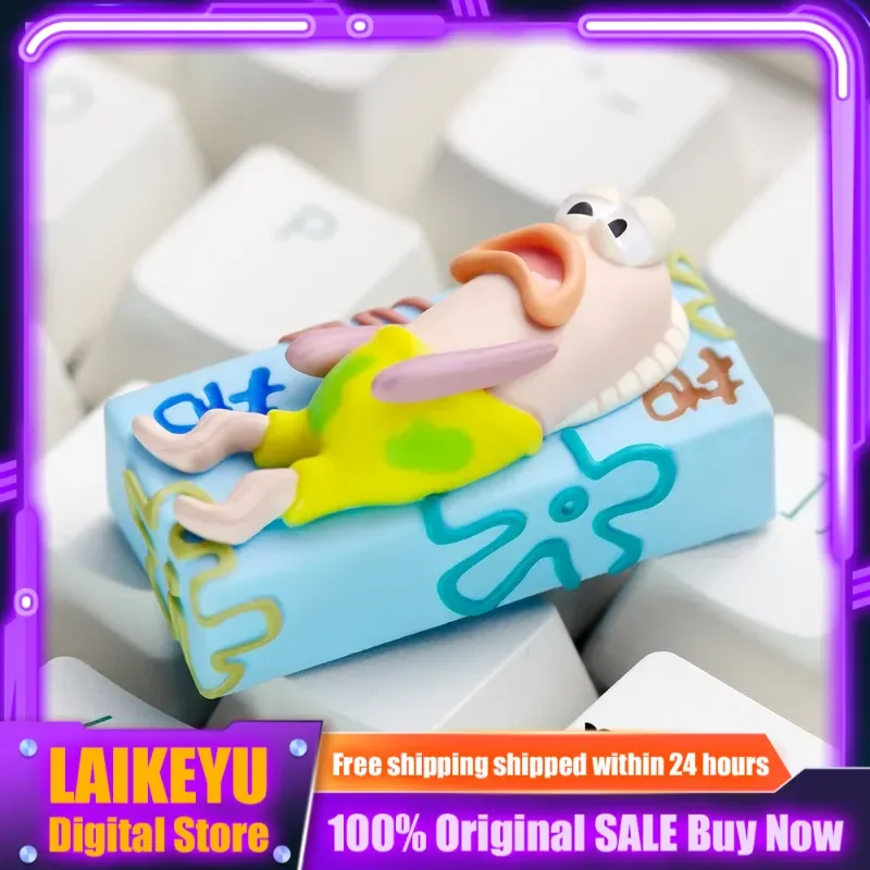 TBitter Fish Theme keycap cute mechanical keyboard resin1pcs PC gaming keyboard Accessorie gift collection custom keycaps
TBitter Fish Theme keycap cute mechanical keyboard resin1pcs PC gaming keyboard Accessorie gift collection custom keycaps