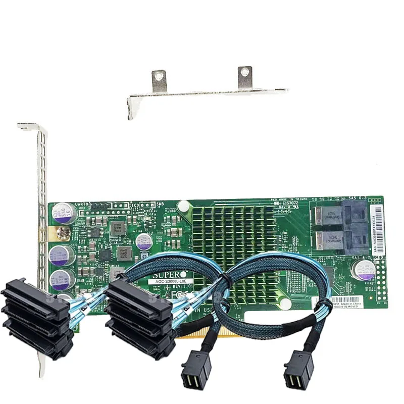 Supermicro AOC-S3008L-L8E LSI 9300-8i 12 Гбит/с SAS HBA IT-режим ZFS FreeNAS unRAID + 8643-8482 Кабель SAS
Supermicro AOC-S3008L-L8E LSI 9300-8i 12 Гбит/с SAS HBA IT-режим ZFS FreeNAS unRAID + 8643-8482 Кабель SAS