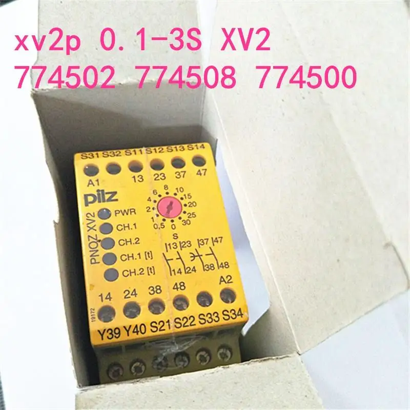 Germany Pilz PILZ Safety Relay PNOZ XV3P Order Number 777510
Germany Pilz PILZ Safety Relay PNOZ XV3P Order Number 777510
