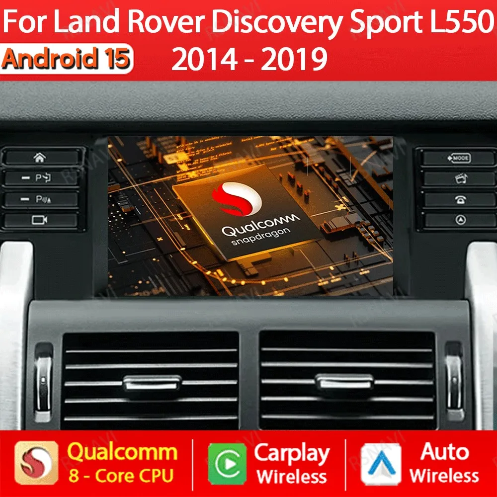 Android 15 Car Radio For Land Rover Discovery Sport L550 2014 - 2019 Multimedia Video Player NAVI GPS 4G WIFI Carplay Auto QLED
Android 15 Car Radio For Land Rover Discovery Sport L550 2014 - 2019 Multimedia Video Player NAVI GPS 4G WIFI Carplay Auto QLED