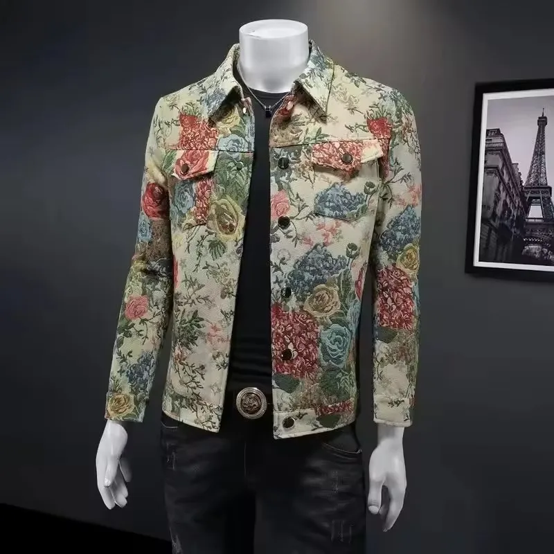 2025 spring new arrival coat male high quality casual flower pattern jacket men,autumn men's fashion casual jackets plus-size
2025 spring new arrival coat male high quality casual flower pattern jacket men,autumn men's fashion casual jackets plus-size