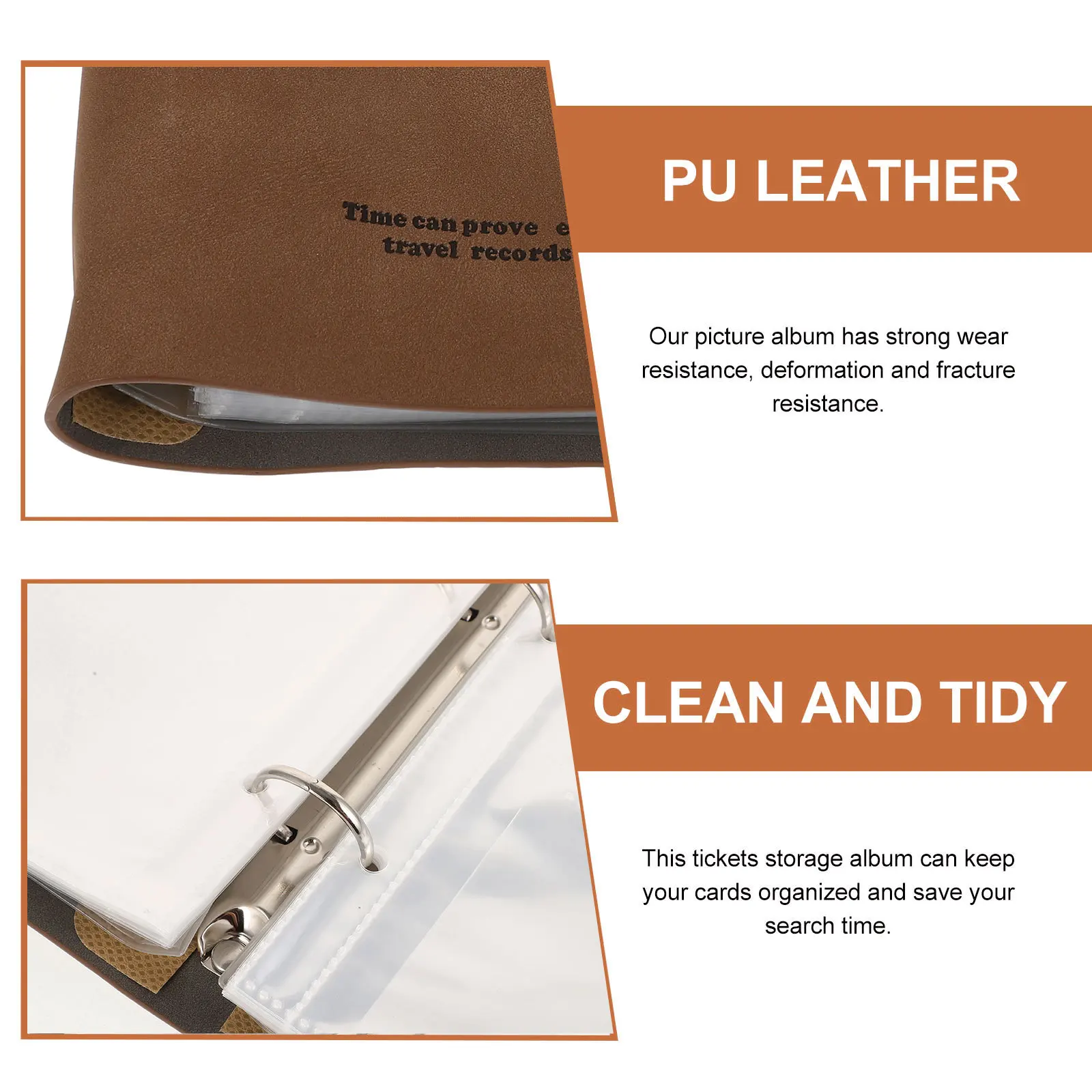 Ticket Album Commemorative Loose-Leaf Storage Organizer for Movie Concert Travel Tickets Cards Photos Collection Booklet
Ticket Album Commemorative Loose-Leaf Storage Organizer for Movie Concert Travel Tickets Cards Photos Collection Booklet