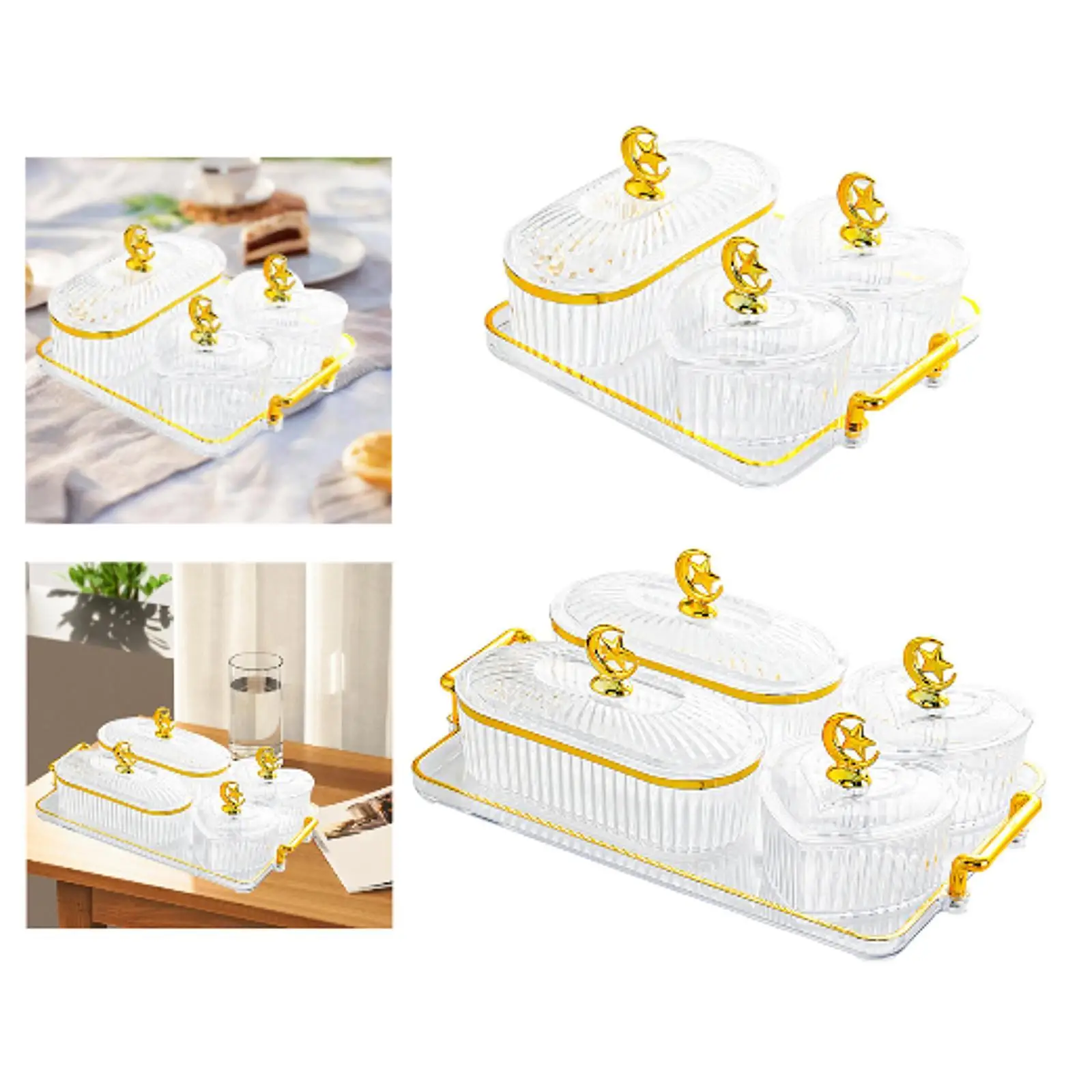 Serving Box Set Party Appetizer Platter Bowl for Party Wedding Living Room
Serving Box Set Party Appetizer Platter Bowl for Party Wedding Living Room