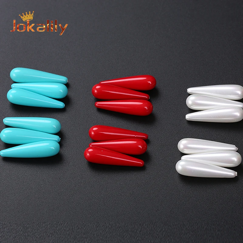 3pcs Shell Beads Half Drilled Water Drop Shell Natural Stone Beads For Jewelry Making DIY Earrings Necklaces Pendant 8x30mm S10
3pcs Shell Beads Half Drilled Water Drop Shell Natural Stone Beads For Jewelry Making DIY Earrings Necklaces Pendant 8x30mm S10