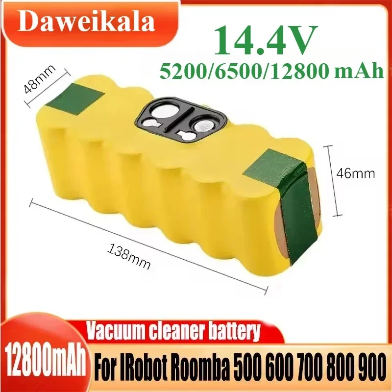 14,4 В 12800 мАч для iRobot Roomba аккумулятор 500 600 700 800 900 595 620 650 780 890 аккумулятор для пылесоса Roomba аккумулятор
14,4 В 12800 мАч для iRobot Roomba аккумулятор 500 600 700 800 900 595 620 650 780 890 аккумулятор для пылесоса Roomba аккумулятор