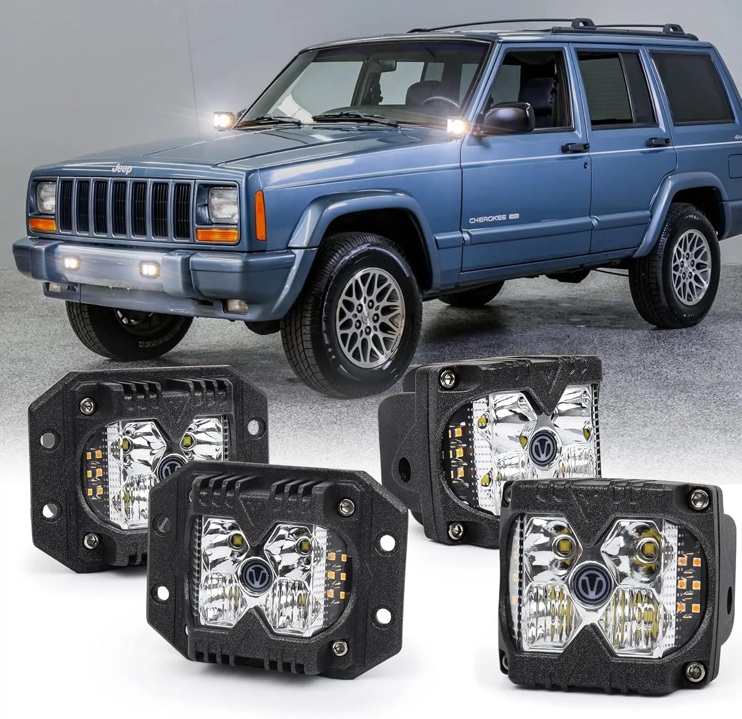 Светодиодные фары POVTOR Side Shooter и встраиваемые светодиодные светильники 40W для внедорожников, грузовиков, квадроциклов, RZR 1000, тракторов, внедорожников 4x4
Светодиодные фары POVTOR Side Shooter и встраиваемые светодиодные светильники 40W для внедорожников, грузовиков, квадроциклов, RZR 1000, тракторов, внедорожников 4x4