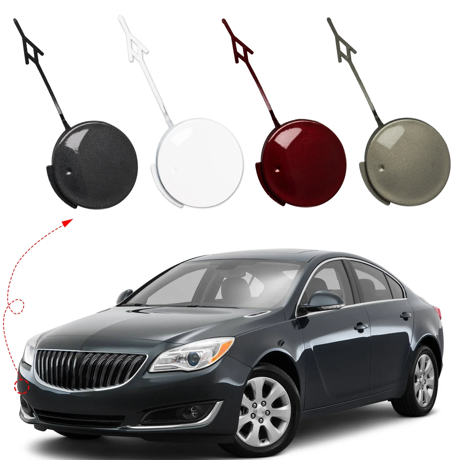 OLANGDA Front Bumper Tow Hook Cover Cap Towing Eye For Buick Regal Accessories 2014 2015 2016 2017
OLANGDA Front Bumper Tow Hook Cover Cap Towing Eye For Buick Regal Accessories 2014 2015 2016 2017