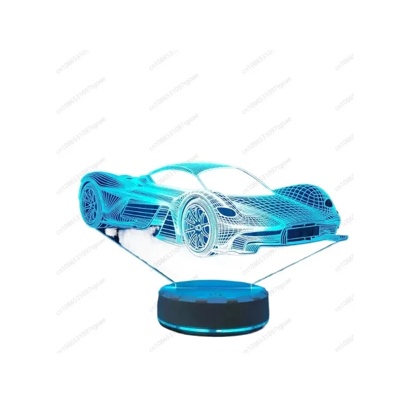 3D sports car colorful night light, bedroom light, computer desktop decoration,bar, esports room, KTV atmosphere light
3D sports car colorful night light, bedroom light, computer desktop decoration,bar, esports room, KTV atmosphere light