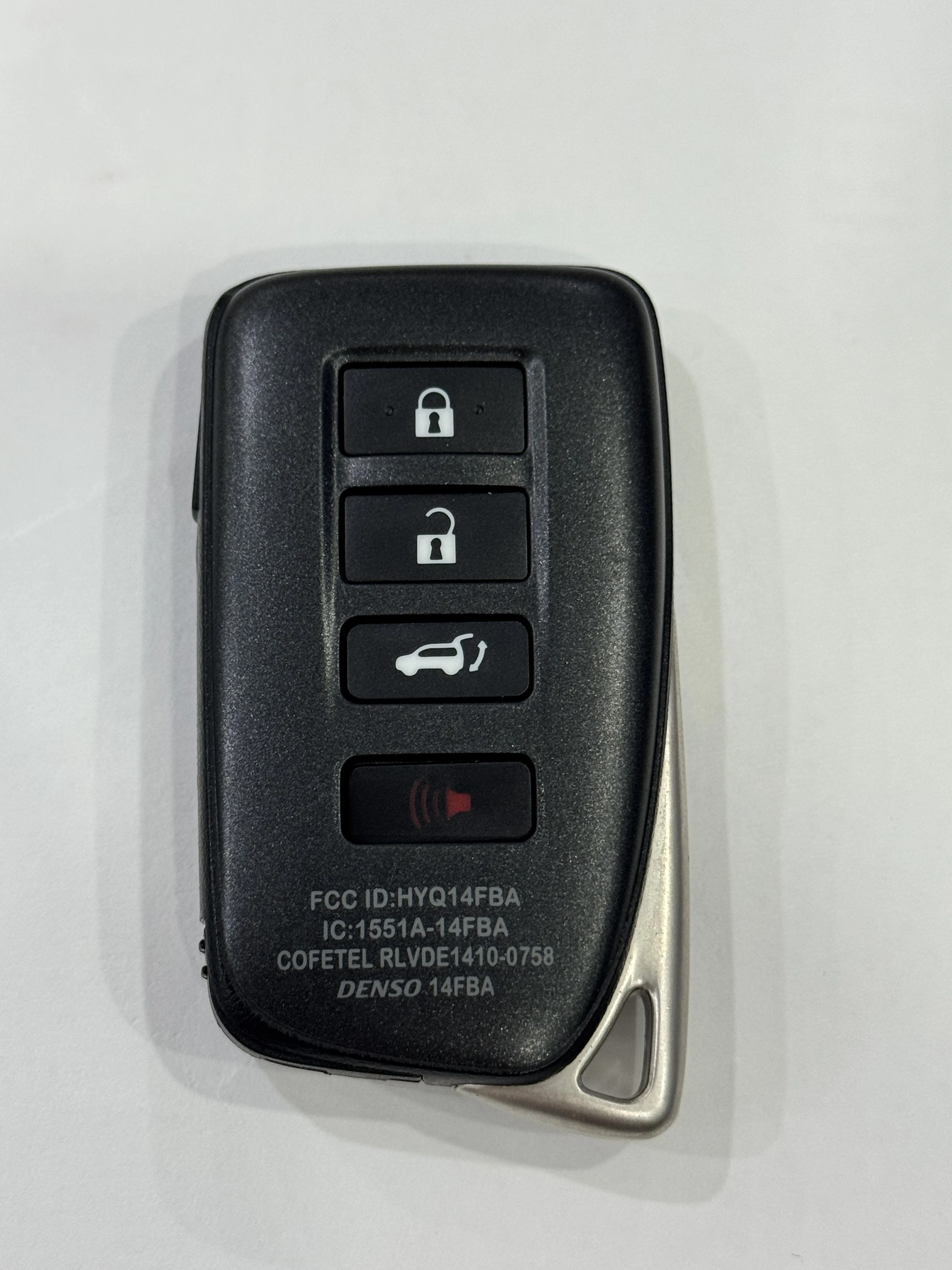 Lenny HYQ14FBA/FBB 4button for Lexus smart remote key shell For RX300 RX350 RX450H RX500 LS500H LX570 NX200t NX300 NX300h 2015+
Lenny HYQ14FBA/FBB 4button for Lexus smart remote key shell For RX300 RX350 RX450H RX500 LS500H LX570 NX200t NX300 NX300h 2015+