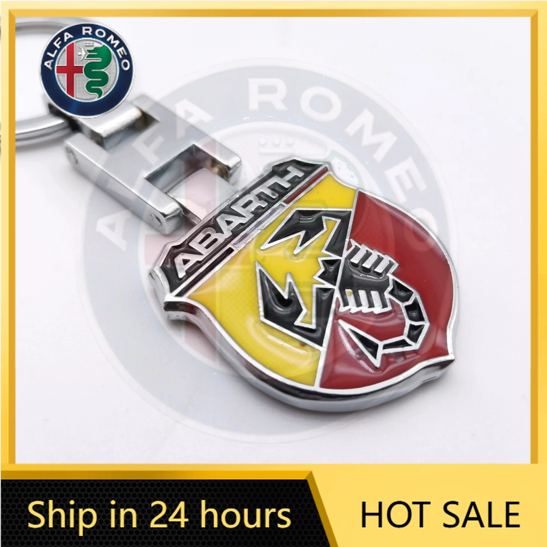 Car Keychain Key Chain Auto Emblem Key Ring Accessories For Fiat Abarth 500 Tipo FR Punto Ducato Stilo Palio Bravo Alfa Romeo
Car Keychain Key Chain Auto Emblem Key Ring Accessories For Fiat Abarth 500 Tipo FR Punto Ducato Stilo Palio Bravo Alfa Romeo