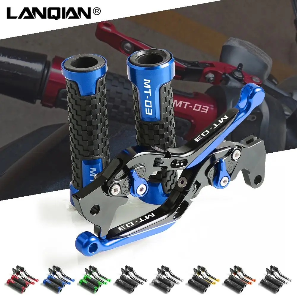 Motorcycle Aluminum Brake Clutch Levers & Handlebar Grips For Yamaha MT03 MT-03 MT 03 2015 2016 2017 2018 2019 Accessories
Motorcycle Aluminum Brake Clutch Levers & Handlebar Grips For Yamaha MT03 MT-03 MT 03 2015 2016 2017 2018 2019 Accessories