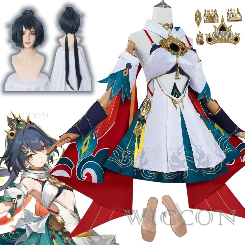 Honkai Star Rail Yunli Косплей Костюм Парик Платье Униформа Реквизит Huaiyan Xianzhou Zhuming Halloween Party для женщин и девочек
Honkai Star Rail Yunli Косплей Костюм Парик Платье Униформа Реквизит Huaiyan Xianzhou Zhuming Halloween Party для женщин и девочек