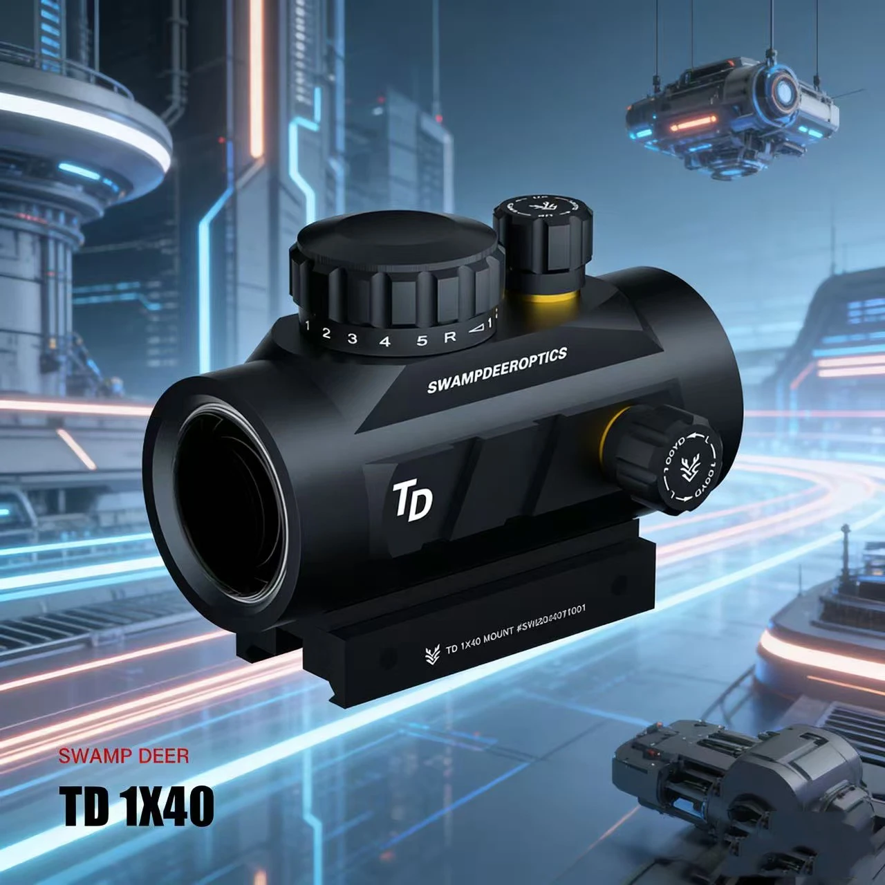 Прицел Swamp Deer TD1*40 с красной точкой, усиленным металлическим корпусом, двойной подсветкой, пятиуровневой регулировкой яркости, регулируемой сеткой и широким полем зрения.
Прицел Swamp Deer TD1*40 с красной точкой, усиленным металлическим корпусом, двойной подсветкой, пятиуровневой регулировкой яркости, регулируемой сеткой и широким полем зрения.