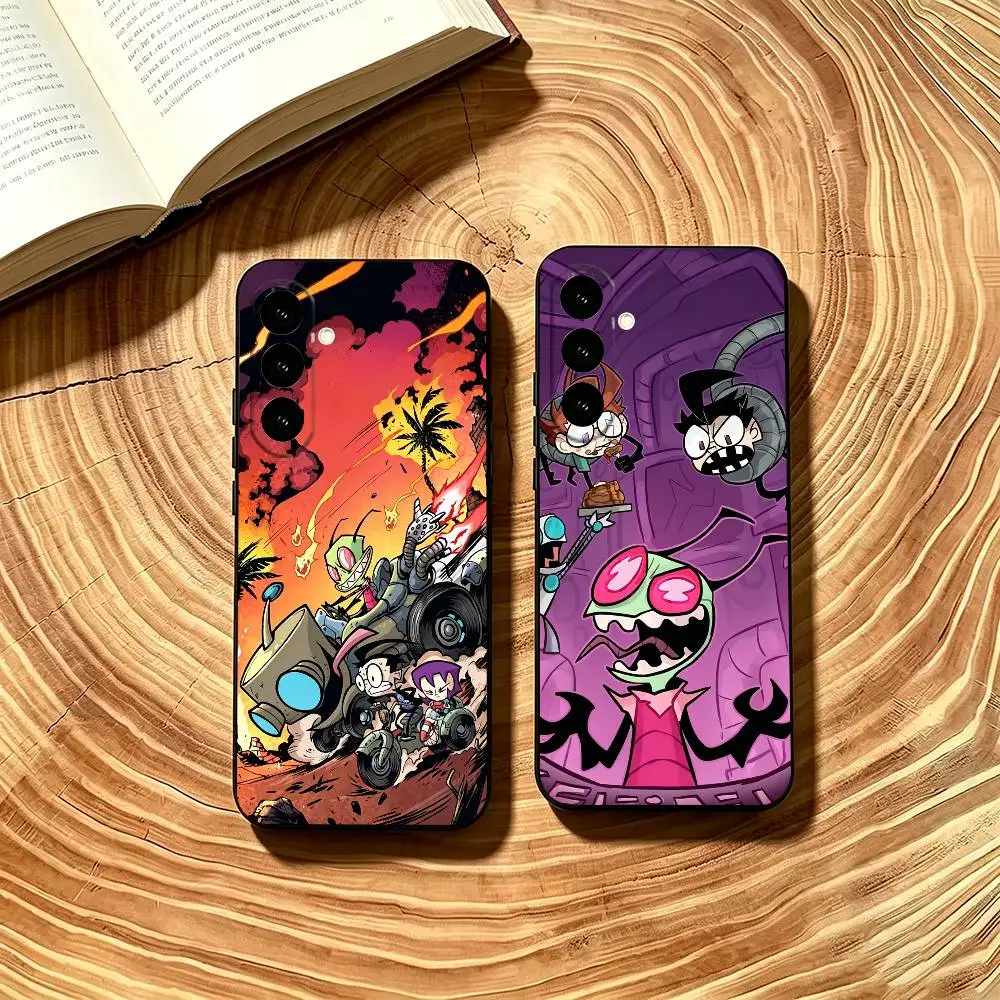 Cartoon I-Invader Zim Phone Case Soft black For Samsung Galaxy A73,A72,A71,A70,A53,A52,A51
Cartoon I-Invader Zim Phone Case Soft black For Samsung Galaxy A73,A72,A71,A70,A53,A52,A51