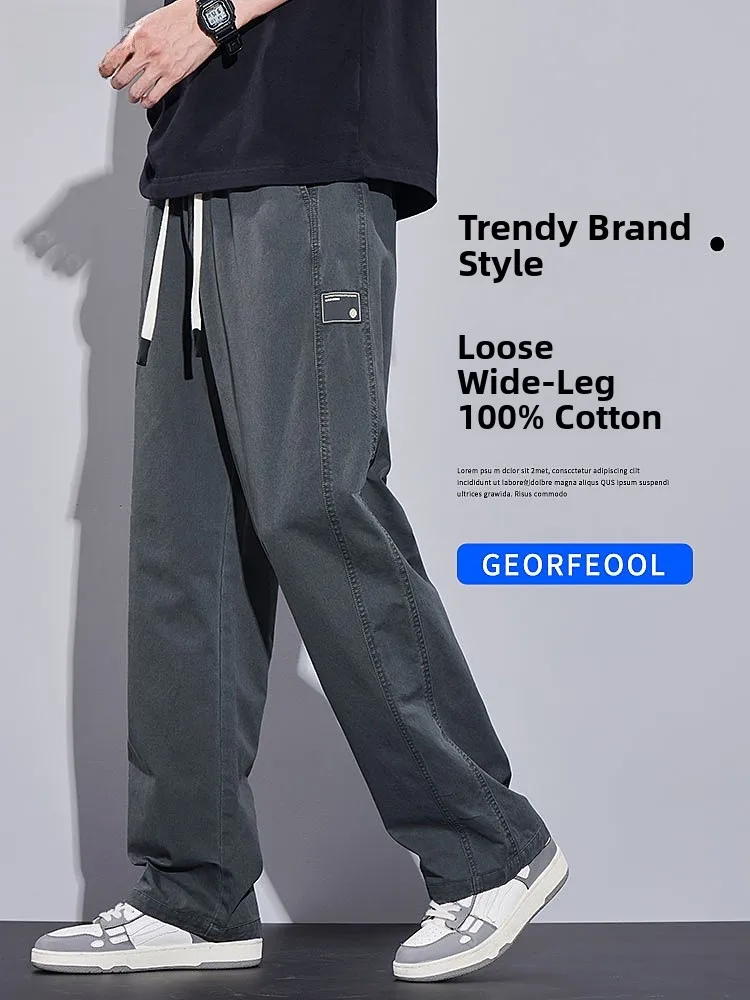 American Casual Cotton Men's Straight Leg Loose Fit Workwear Long Pants Autumn Spring New Sle Faionable Youth Active Sle
American Casual Cotton Men's Straight Leg Loose Fit Workwear Long Pants Autumn Spring New Sle Faionable Youth Active Sle