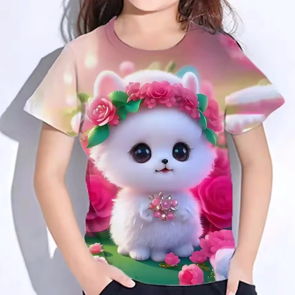 2025 Kids Clothes 3D Print Cute Cat Graphic T Shirts Casual Summer Short Sleeves Female Child Clothes T-Shirts for Children Tops
2025 Kids Clothes 3D Print Cute Cat Graphic T Shirts Casual Summer Short Sleeves Female Child Clothes T-Shirts for Children Tops