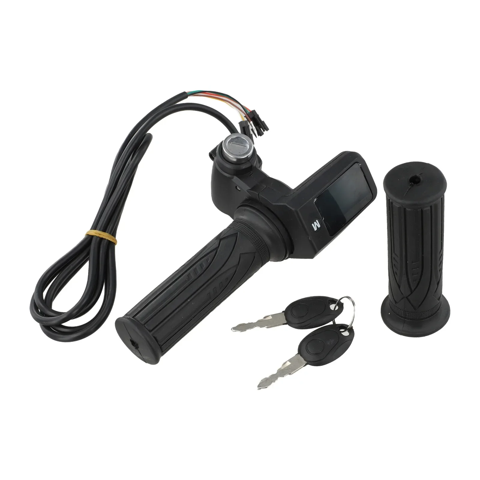 Throttle Grip E-bike Ebike 24-72v Electric Bicycle Scooter Accelerator Power Indicator Key LED Display Garden Indoor Practical
Throttle Grip E-bike Ebike 24-72v Electric Bicycle Scooter Accelerator Power Indicator Key LED Display Garden Indoor Practical