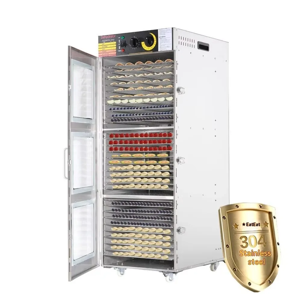 Commercial Fruit Dried Food Dehydrator Seafood Meat Vegetable Food Dryer Air Drying 32-Layer 220V
Commercial Fruit Dried Food Dehydrator Seafood Meat Vegetable Food Dryer Air Drying 32-Layer 220V
