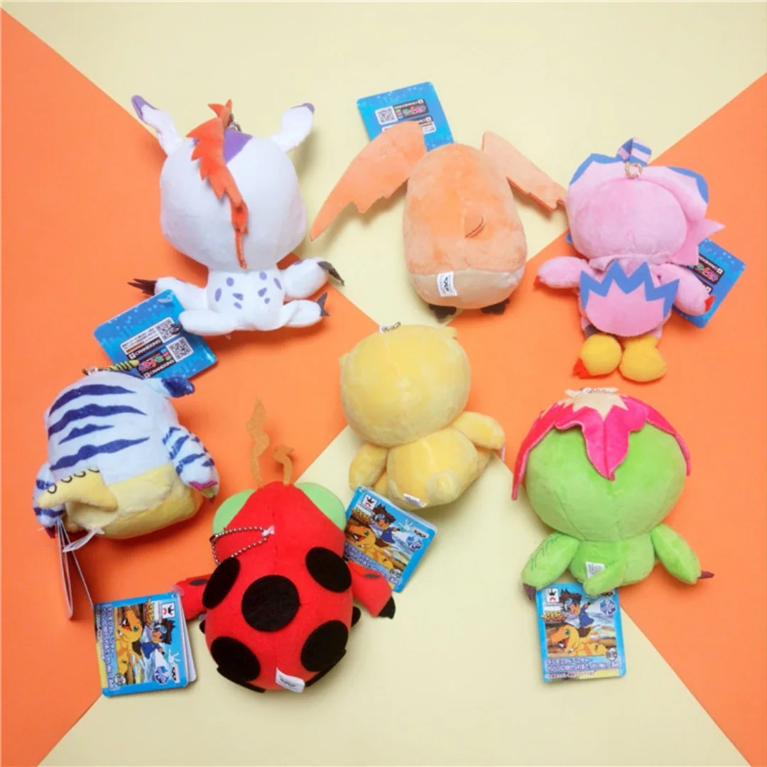 Anime Digimon Tailmon Cupimon Gomamon Gabumon Agumon Palmon Plush pendant Plush Toy Bead Chain
Anime Digimon Tailmon Cupimon Gomamon Gabumon Agumon Palmon Plush pendant Plush Toy Bead Chain