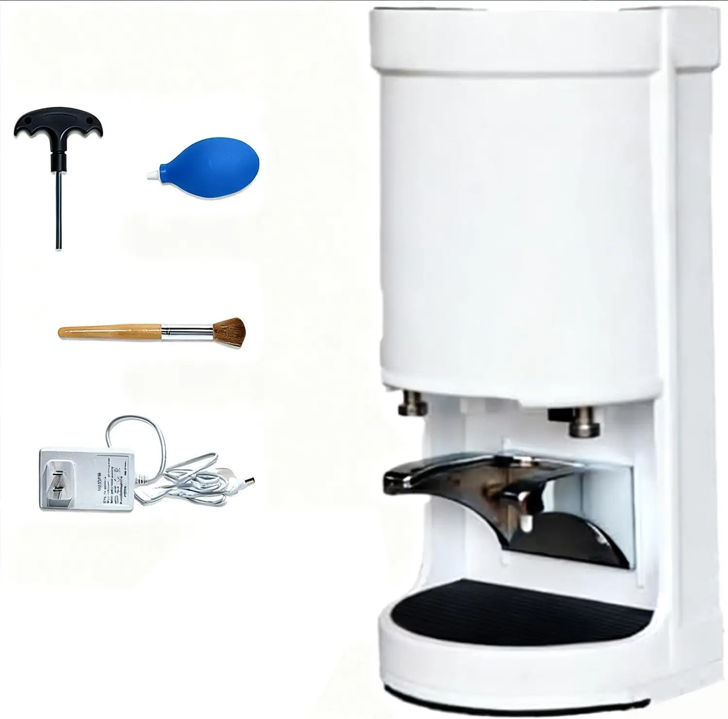 Automatic Coffee Tamper Machine,11-66LBS Adjustable Coffee Tamper, Professional-grade 58mm electric tamper,Barista Espresso Tamp
Automatic Coffee Tamper Machine,11-66LBS Adjustable Coffee Tamper, Professional-grade 58mm electric tamper,Barista Espresso Tamp