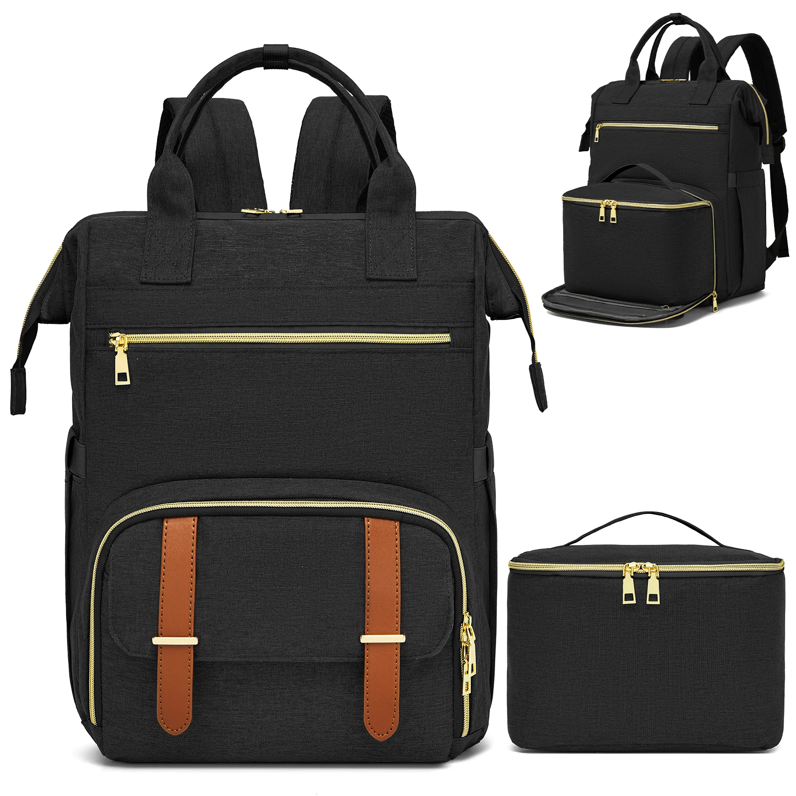 Lunch Backpack Travel Bag Large Capacity Outdoor Cooler Insulated Picnic Bag Fits 15.6 Inch Laptop Backpack with USB Port Adults
Lunch Backpack Travel Bag Large Capacity Outdoor Cooler Insulated Picnic Bag Fits 15.6 Inch Laptop Backpack with USB Port Adults