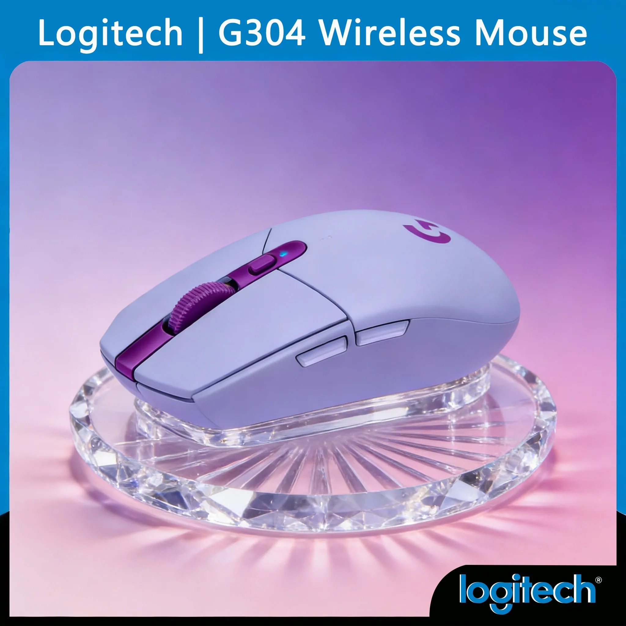 Logitech G304 G305 1000Hz Polling Rate Wired-like Performance
Logitech G304 G305 1000Hz Polling Rate Wired-like Performance