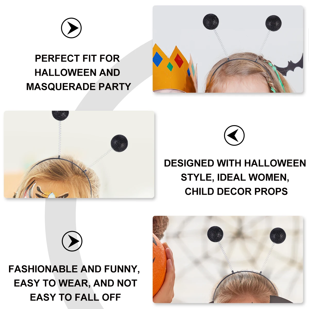 5Pcs Foam Ball Headb Decorative Hair Accessories Cute Hoops Lightweight Comfortable Party Festival Headdress Fashion
5Pcs Foam Ball Headb Decorative Hair Accessories Cute Hoops Lightweight Comfortable Party Festival Headdress Fashion