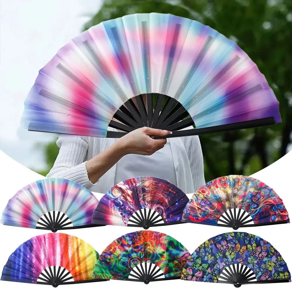 New Folding Line Dance Popping Fans Large Crafts That Pops Chinese Style Colorful Fan for Men Women
New Folding Line Dance Popping Fans Large Crafts That Pops Chinese Style Colorful Fan for Men Women