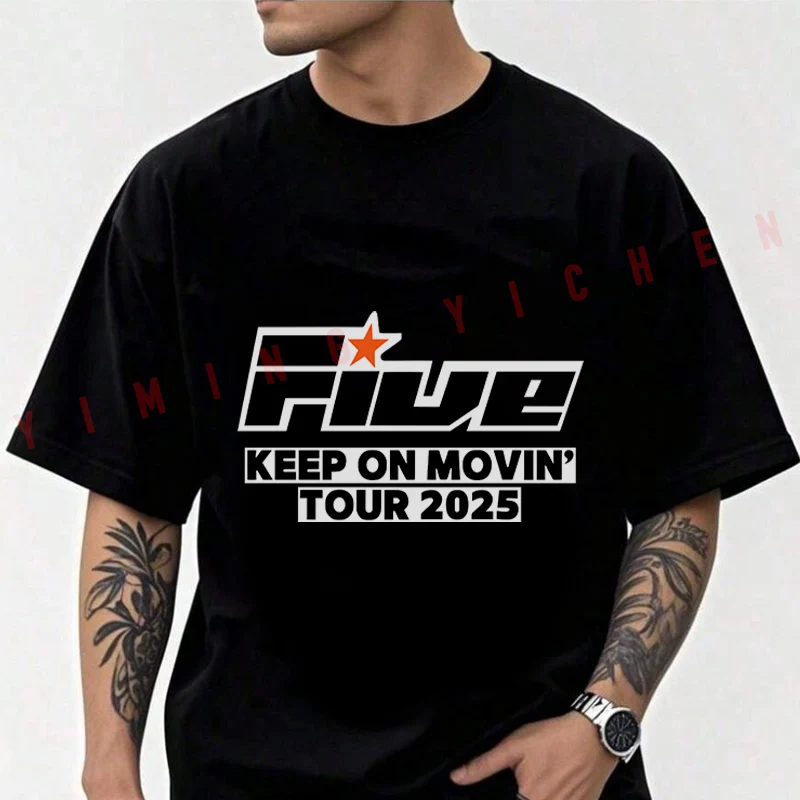 Men's Moto Cotton T-Shirt Five Keep On Movin' 2025 Tour Tshirt Adventure Casual O-Neck Top Tee
Men's Moto Cotton T-Shirt Five Keep On Movin' 2025 Tour Tshirt Adventure Casual O-Neck Top Tee