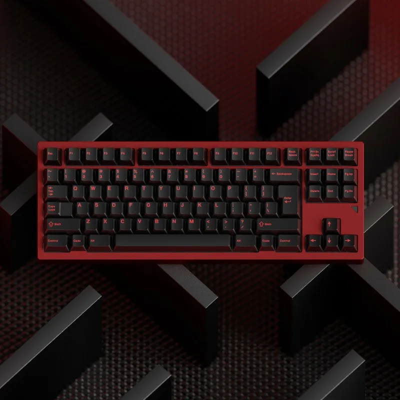 JKDKeys Black Red Theme Keycaps Set PBT Cherry Profile Custom Original Handmade Keycaps for Mechanical Keyboard Accessories Gift
JKDKeys Black Red Theme Keycaps Set PBT Cherry Profile Custom Original Handmade Keycaps for Mechanical Keyboard Accessories Gift